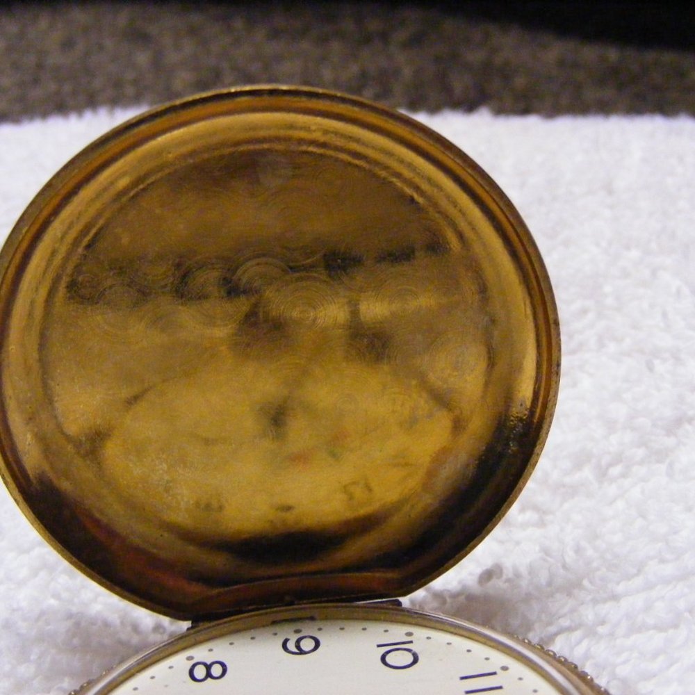 Arnex Hunting Pocket Watch Mens or Womens Mechanical Vintage - Picture 6 of 8
